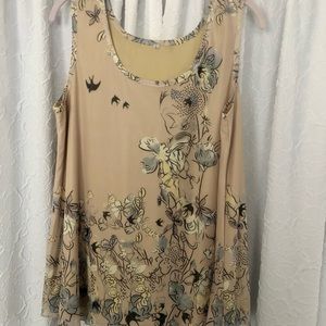 Floral Print Tank Top